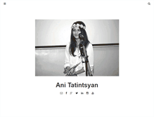 Tablet Screenshot of anitatintsyan.com